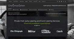 Desktop Screenshot of chefinmykitchen.co.uk